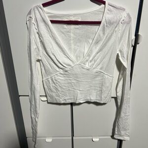 We The Free White Long Sleeve Top